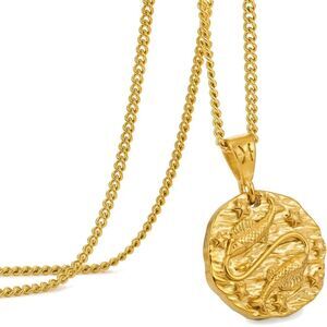 Gold Pendant Necklace